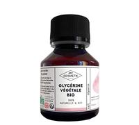 MY COSMETIK - Glycérine végétale BIO AB 100% Pure et Naturelle - Actif cosmétique - Hydratant et adoucissant - 100 ml