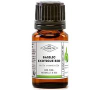 MY COSMETIK - Huile Essentielle de Basilic exotique BIO AB - Issue de l'agriculture Biologique - Chémotypées HEBBD/HECT - 100% pure et naturelle - Certifié ECOCERT - Fabriqué en France - 10 ml