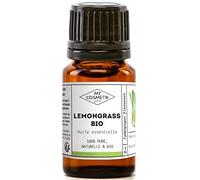 MY COSMETIK - Huile Essentielle de Lemongrass BIO AB - Issue de l'agriculture Biologique - Chémotypées HEBBD/HECT - 100% pure et naturelle - Certifié ECOCERT - Fabriqué en France - 5 ml