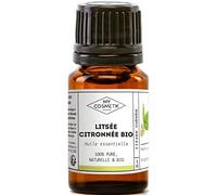 MY COSMETIK - Huile Essentielle de Litsée citronnée BIO AB - Issue de l'agriculture Biologique - Chémotypées HEBBD/HECT - 100% pure et naturelle - Certifié ECOCERT - Fabriqué en France - 30 ml