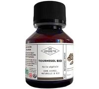 MY COSMETIK - Huile végétale de Tournesol - BIO AB Issue de l'agriculture Biologique - 100% pure et naturelle - Fabriqué en France - Nourrissante et adoucissante - 10 ml