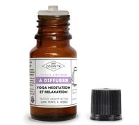 MY COSMETIK - Huiles essentielles pour diffusion BIO - Yoga, méditation et relaxation - Synergie d’huiles essentielles 100% pures, BIO et HEBBD - Fabriqué en France - 10 ml