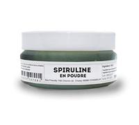 MY COSMETIK - Spiruline en poudre 100% d'origine marine - Nutritive, revitalisante et fortifiante - Qualité cosmétique - 50 g - en pot cristal