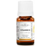 MY COSMETIK - Vitamine E - Tocophérol - Actif cosmétique - Conservateur et antioxydant - 100% Pure d'origine végétale - 5 ml