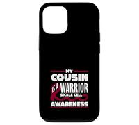 My Cousin is A Warrior Faucille Cell Awareness Coque pour iPhone 12/12 Pro
