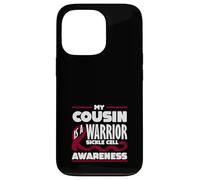 My Cousin is A Warrior Faucille Cell Awareness Coque pour iPhone 13 Pro