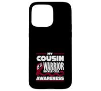 My Cousin is A Warrior Faucille Cell Awareness Coque pour iPhone 15 Pro Max