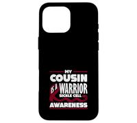 My Cousin is A Warrior Faucille Cell Awareness Coque pour iPhone 16 Pro Max