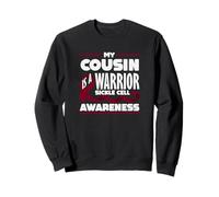 My Cousin is A Warrior Faucille Cell Awareness Sweatshirt