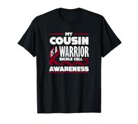 My Cousin is A Warrior Faucille Cell Awareness T-Shirt