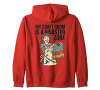 My Craft Room is A Crafting Humour Messy Chaos Vibes Crafter Sweat à Capuche