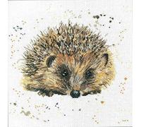 My Cross Stitch Bree Merryn Kit de broderie au point de croix compté Harley le hérisson 25,4 x 25,4 cm