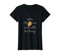 My Crown is Invisible But Heavy Girl Power Graphic T-Shirt