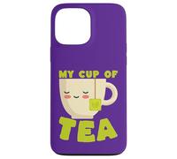 My Cup of Tea Mignon Kawaii Tasse à thé Coque pour iPhone 13 Pro Max