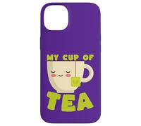 My Cup of Tea Mignon Kawaii Tasse à thé Coque pour iPhone 14 Plus
