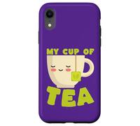 My Cup of Tea Mignon Kawaii Tasse à thé Coque pour iPhone XR