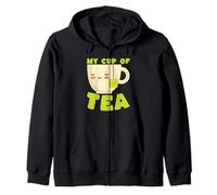 My Cup of Tea Mignon Kawaii Tasse à thé Sweat à Capuche