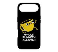 My Cup Runneth All Over Funny Bible Pun Coque pour iPhone Air