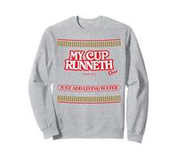 My Cup Runneth Over Christian Scripture Psaume Jésus Sweatshirt