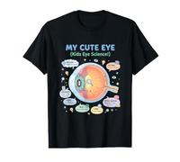 My Cute Eye Anatomie Ophtalmique Human Vision Science T-Shirt Graphique avec Valeur