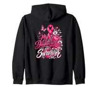 My Daughter-in-Law is A Breast Cancer Survivor Ruban Rose Sweat à Capuche