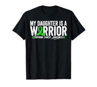 My Daughter is A Warrior Lymphome Cancer Awareness T-Shirt