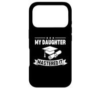 My Daughter Mastered It Masters Degree MBA Coque pour iPhone 17 Pro