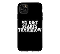 My Diet Starts Tomorrow Le régime Commence Demain Coque pour iPhone 11 Pro Max