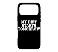 My Diet Starts Tomorrow Le régime Commence Demain Coque pour iPhone 17 Pro Max