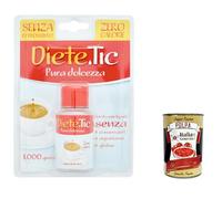 My Dietor Edulcorante Zero Calorie, Zero Calorie, édulcorant liquide 50 ml + polpa Italian Gourmet 400 g