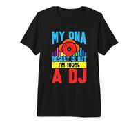 My DNA Result is Out I'm Music Lover Disque Jockey T-Shirt Haut de Gamme