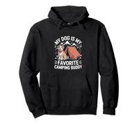My Dog Is My Favorite Camping Buddy Voyage en plein air Sweat à Capuche