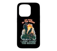My Dog is The Guide I Just Carry The Snacks Coque pour iPhone 15 Pro