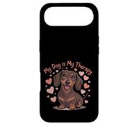 My Dog Therapy Dachshund Lover Citation Amusante Coque pour iPhone Air
