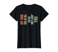 My Dog Tilts His Head Just Like You Hilarant T-Shirt Graphique avec Valeur