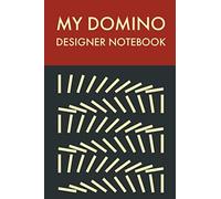 My Domino Designer Notebook: Dot Grid Notebook & 1cm X 1cm Graph Notebook 6" X 9" Size For Designers, Architects, Artists, Professionals, Teens, Students