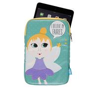 My Doodles Housse Universelle pour Tablettes de 7 Pouces avec Personnage Rigolo - Fée