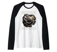 My Dream Office - Fan de Sport Automobile - Dreaming to be Race Driver Manche Raglan