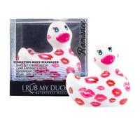 My Duckie Romance 2.0 - vibromasseur clitoridien étanche - blanc rose