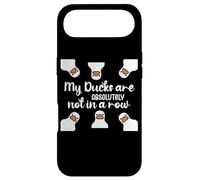 My Ducks are Absolutely Not in a Row Sign Cute Duck Lovers Coque pour iPhone Air