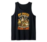 My Ducks are Not in a Row They Circle Passing Join Débardeur
