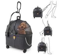 MY DUQUE Coco II - Caisse de Transport Chiens et Animaux | 8 kg | Panier Chien, Sac de Transport pour Chat et Sac à Dos Chat | Cage pour Chien en Polyester - Design Moderne