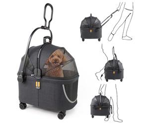 MY DUQUE Coco II - Caisse de Transport Chiens et Animaux | 8 kg | Panier Chien, Sac de Transport pour Chat et Sac à Dos Chat | Cage pour Chien en Polyester - Design Moderne