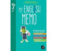 My English Memo - Anglais 5e- Éd. 2022