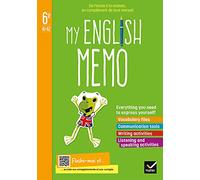 My English Memo – Anglais 6e – Cahier élève – Éd. 2021 – Hatier