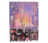 MY ESSENTIALS - Calendrier de l’Avent 2025 Beauté Femme - Coffret Cadeau 24 Produits Maquillage & Accessoires Débutants - Routine Teint, Yeux, Lèvres, Ongles - Idée Cadeau Noël - Magic Forest