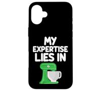 My Expertise Lies in Stand Mixers Kitchen Appliance Cuisson Coque pour iPhone 16 Plus