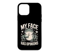 My Face Has Opinions Grenouille Sarcasme Coque pour iPhone 12 Mini
