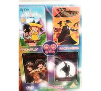My Fair Madeline / The Amazing Zorro / The Prince & The Pauper / The Legend Of Sleepy Hollow - (4 Family Movies)