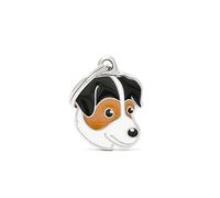 My Family - Medaglietta per Cane e Gatto - Collezione Friends -Jack Russel Tricolore